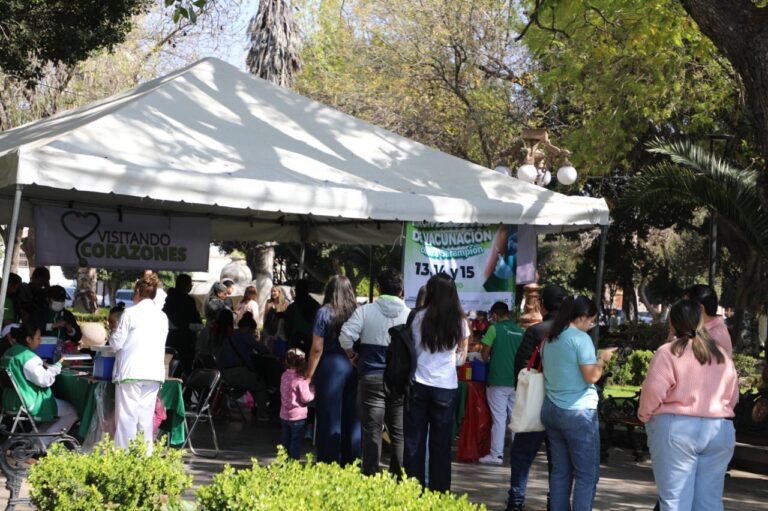 Jornadas de vacunación mantienen alta respuesta en San Luis