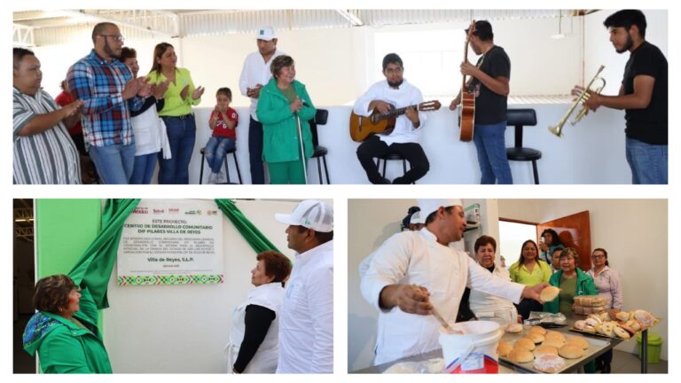 Gobierno Estatal impulsa centro comunitario en Villa de Reyes