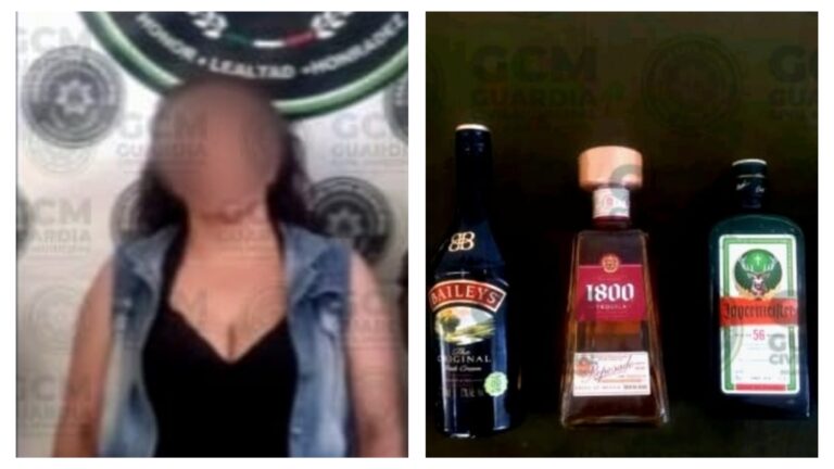 GCM de Soledad detienen a mujer por intento de r0bo a establecimiento comercial en Cruz Colorada