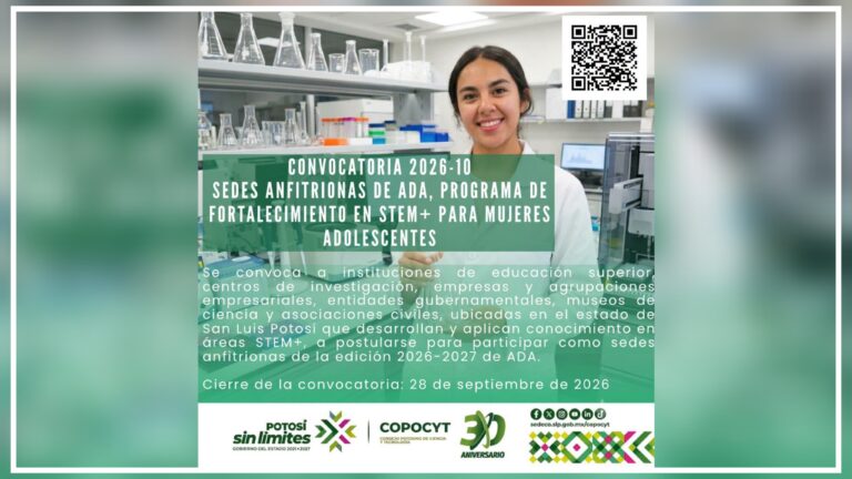 Gobierno del Estado abre espacios STEM+ para jóvenes