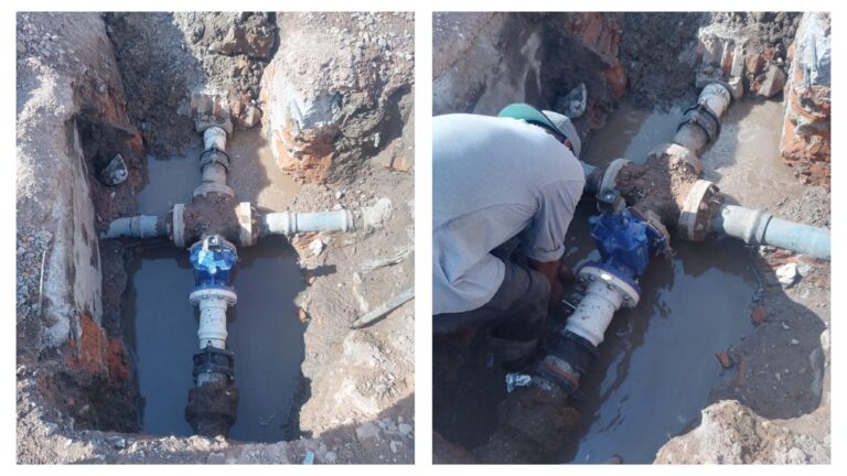 Nuevas conexiones de agua mejoran el suministro en la colonia Pedroza