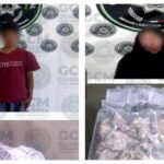Por posesión de estupef4cientes, GCM de Soledad detiene a dos jóvenes
