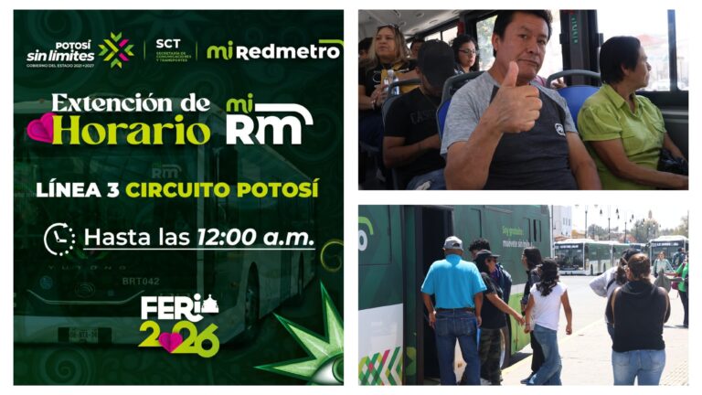 RedMetro extenderá servicio hasta medianoche durante la FENAPO 2026