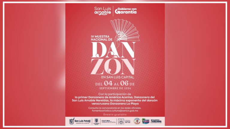 Presentan la IV Muestra Nacional de Danzón en San Luis Capital