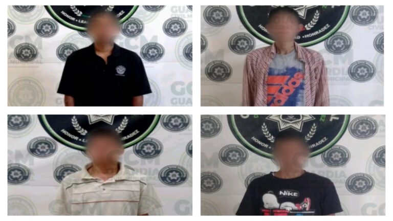 GCM de Soledad pone a disposición a cuatro hombres y un adolescente por posesión de estupef4cientes