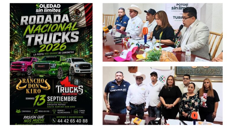 Soledad de Graciano Sánchez hará historia turística con Rodada Nacional Trucks 2026