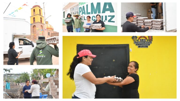 Gobierno de Soledad acerca entrega de huevo blanco en localidades rurales