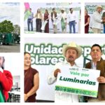 El Gobernador Ricardo Gallardo lleva nueva unidad deportiva, alumbrado led, apoyos escolares y ganaderos a Ahualulco