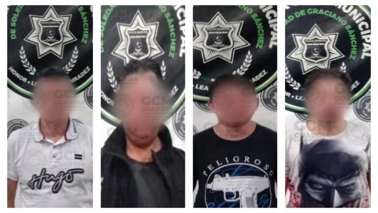 GCM de Soledad detiene a cuatro personas por probable viol3ncia familiar
