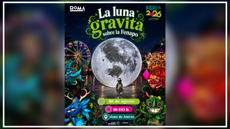 Luna gigante iluminará la FENAPO este miércoles