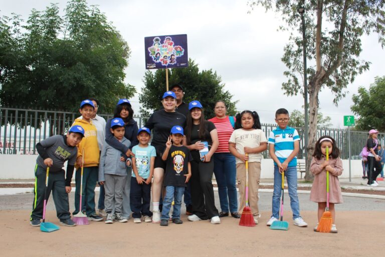 Se suman agentes del Escuadrón de Bienestar Infantil Municipal a la jornada 234 de «Domingo de Pilas» en Valle Dorado