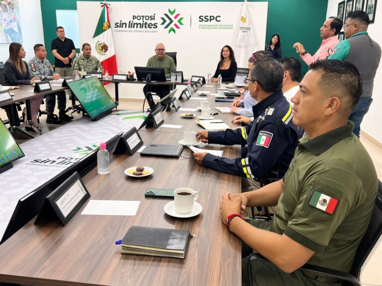 En Mesa Estatal, GCM de Soledad destaca detenciones de objetivos por r0bo a comercio