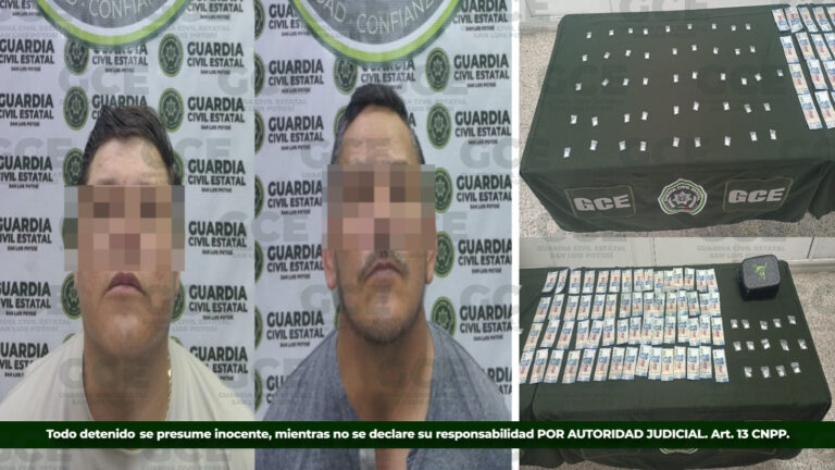 Con sistema de reconocimiento facial GCE detiene a dos objetivos prioritarios