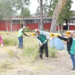 Previo al regreso a clases, Gobierno Soledense despliega plan de limpieza de escuelas