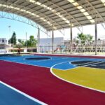 Gobierno de la Capital renueva cancha del Centro de Desarrollo y Aprendizaje Simón Díaz