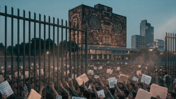 Tras anular prueba en línea, UNAM reduce mil lugares vía examen para el nuevo ciclo