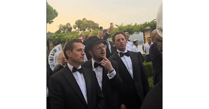 EPN es captado en una boda al lado de Avishai Neriah, el comercializador del software espía ‘Pegasus’
