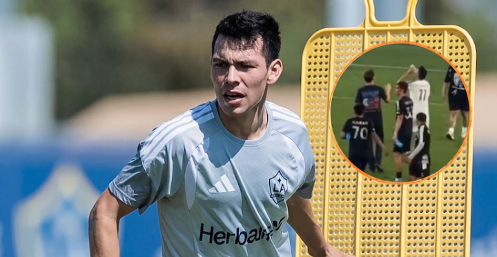 Chucky Lozano ignora saludo de su exentrenador de San Diego, Mikey Salas, en derrota del LA Galaxy