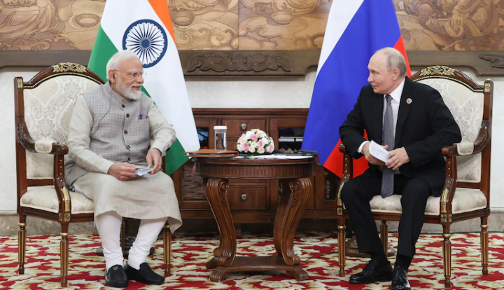 El presidente de India le dijo a Putin que la guerra en Ucrania debe terminar “por el bien de la humanidad”