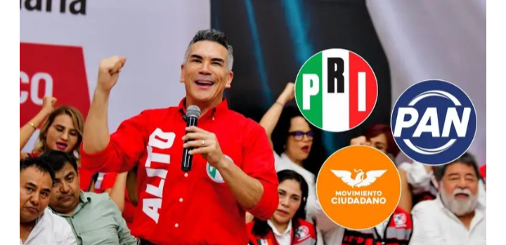 Alito Moreno propone desde Veracruz alianza PRI-PAN-MC contra Morena en elecciones 2027
