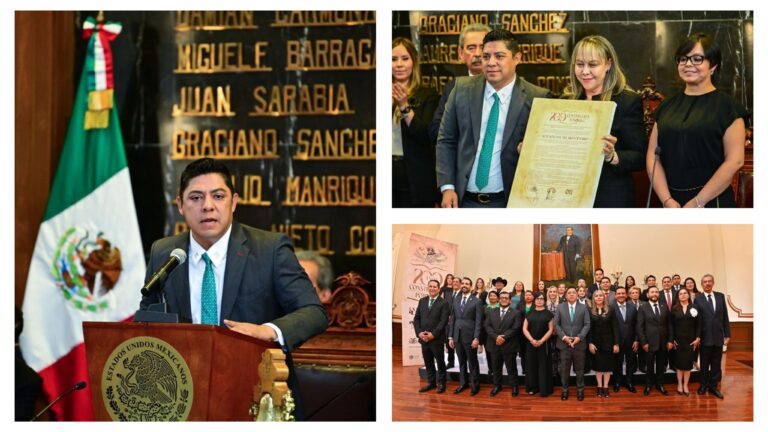 El Gobernador del Estado, Ricardo Gallardo Cardona, enaltece el Bicentenario de la Constitución Política de San Luis Potosí