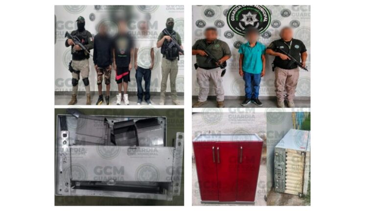 Oficiales de Soledad detienen a cuatro hombres señalados de r0bo