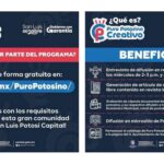 Abierta invitación para formar parte del programa municipal «Puro Potosino Creativo»