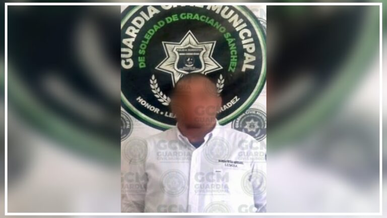 GCM de Soledad detiene a hombre señalado de allanami3nto de morada en Valle de la Palma