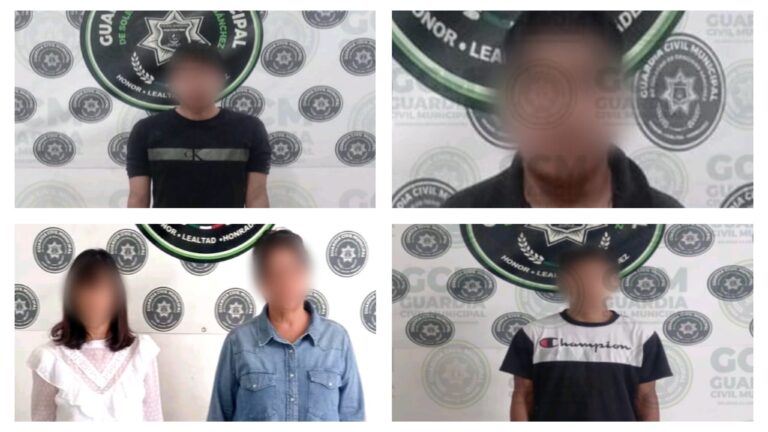 Por diversos delitos, GCM de Soledad detiene a cinco personas