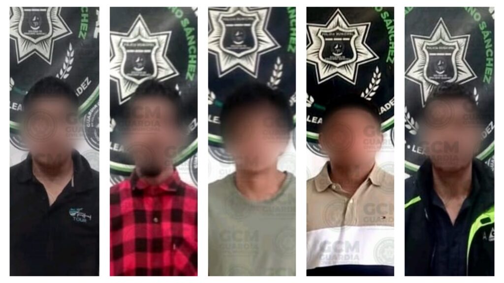 GCM de Soledad detiene a cinco hombres por presunta viol3ncia familiar