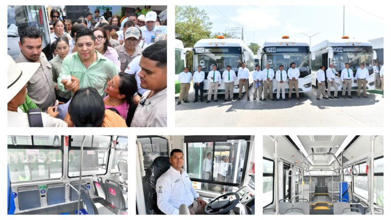 El Gobernador Ricardo Gallardo pone en marcha RedMetro Riviera Huasteca: más de 100 km de transporte gratuito