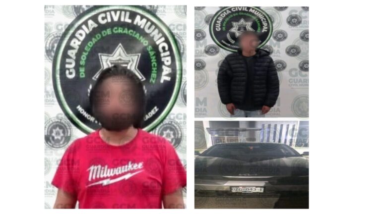 Dos hombres son detenidos por GCM de Soledad por conducción riesgosa y lesi0nes