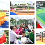 Entrega Juan Manuel Navarro nuevo espacio deportivo y recreativo en Col. Hacienda Bonita