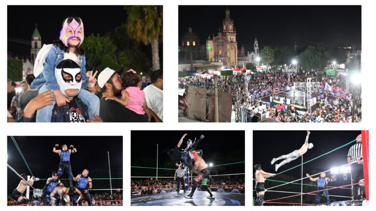Familias Soledenses disfrutan de gran espectáculo de lucha libre