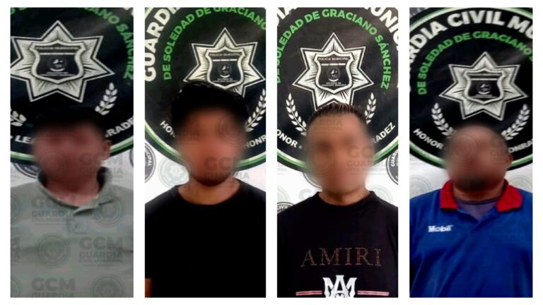 Por delitos de amen4zas, GCM de Soledad detiene a cuatro hombres en distintas intervenciones