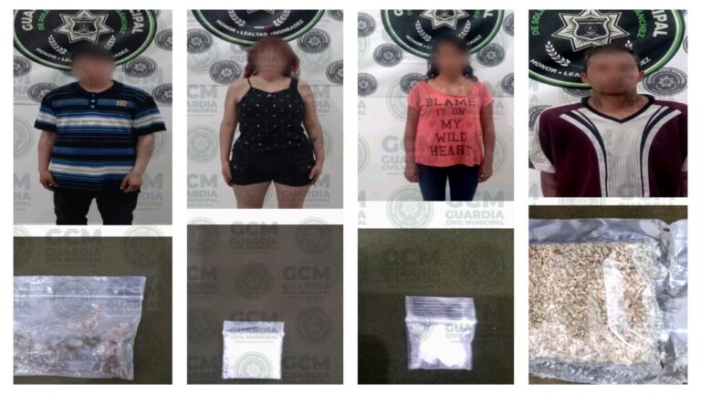Por delitos contra la salud, GCM de Soledad pone a disposición a cuatro personas y dos adolescentes