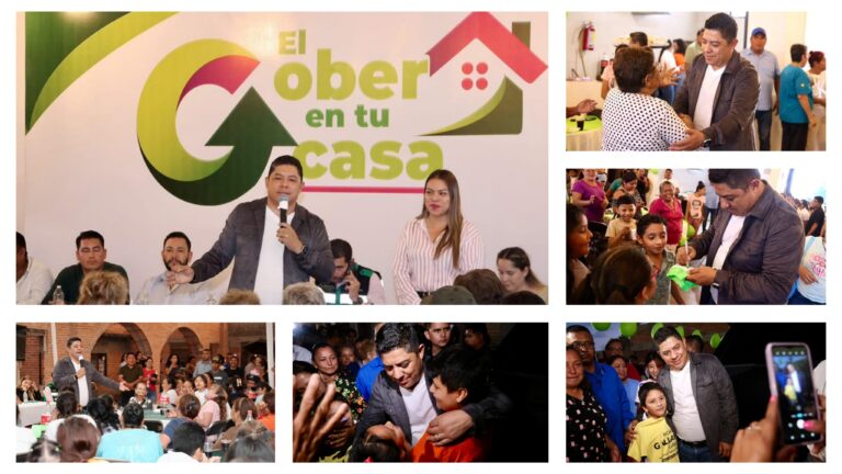 Ricardo Gallardo lleva al gobierno directamente a los hogares potosinos