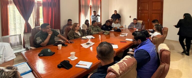 Mesas de Seguridad impulsan acciones conjuntas a favor de la tranquilidad y la paz en municipios