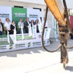 Alcalde Juan Manuel Navarro inicia obra de reposición de drenaje en colonia San Francisco, para fortalecimiento hidráulico