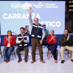 Enrique Galindo enciende nuevo alumbrado táctico en toda avenida Carranza