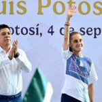 Ricardo Gallardo y Claudia Sheinbaum consolidan desarrollo y gobernabilidad en SLP
