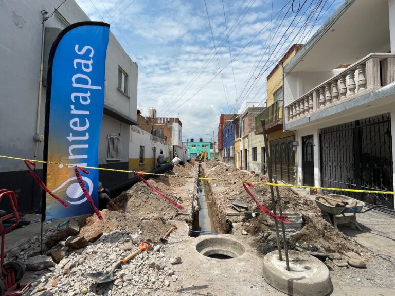 Nueva rehabilitación de drenaje de Interapas en el barrio de San Miguelito