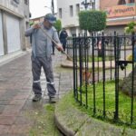 Gobierno de la Capital continúa con trabajos para el mejoramiento del primer cuadro de la ciudad
