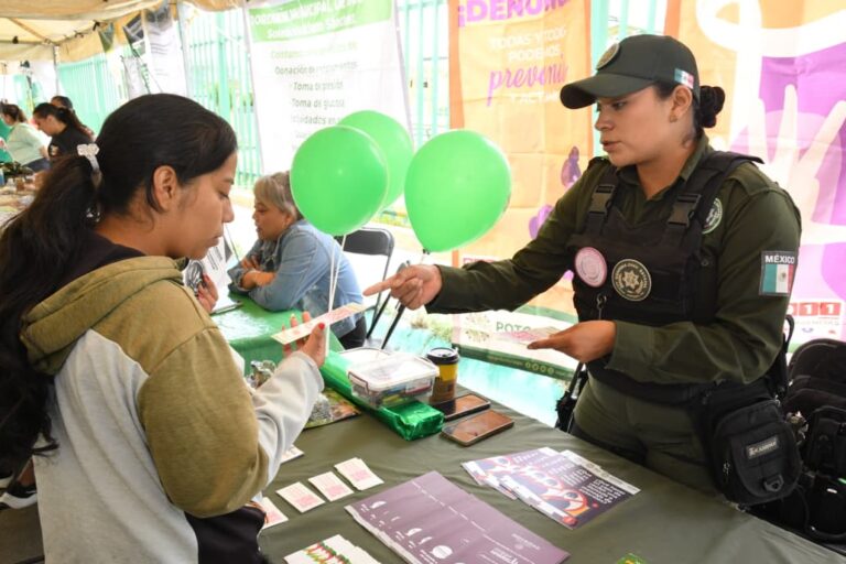 Gobierno de Soledad organiza Feria de Seguridad y Servicios para familias de colonia La Lomita