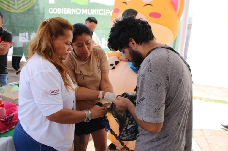 Más de 553 mil mascotas protegidas contra la raia en SLP