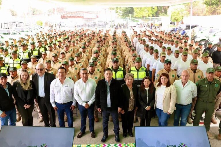El Gobernador Ricardo Gallardo mantiene el programa de prevención y seguridad en los 59 municipios