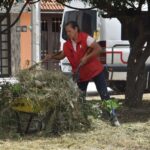 Intervienen calle Circuito Prolongación Moctezuma con jornada de limpieza de Capital al 100