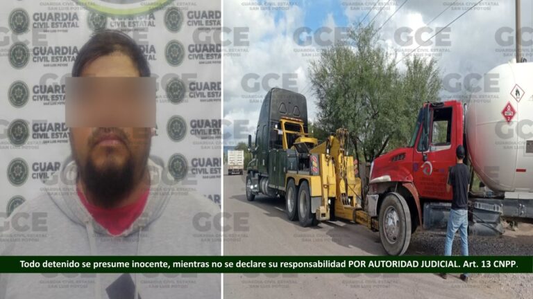 GCE asegura 12 mil litros de combustible en la capital potosina