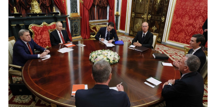Putin se reúne con Witkoff y Kushner, enviados de EU, para hablar del conflicto en Ucrania