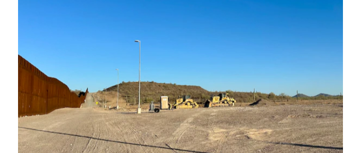 Comienza en Arizona construcción de un muro fronterizo de Trump pese a reclamos de tribu
